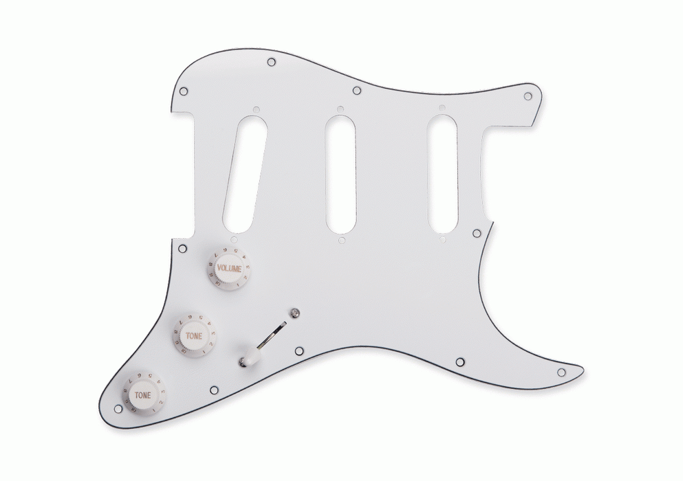 Seymour Duncan Pickgrd Assy BYOP White