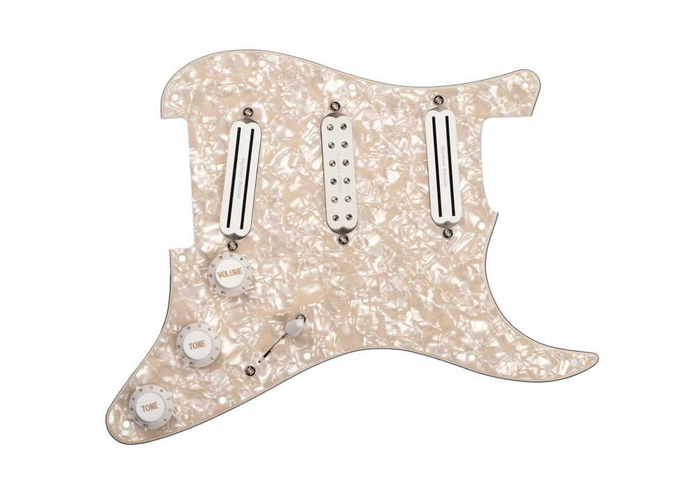 Seymour Duncan Pickgrd Assy Dave Murray Pearloid