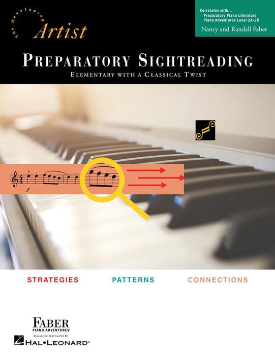 THE DEVELOPING ARTIST PREPARATORY PIANO SIGHTREADING