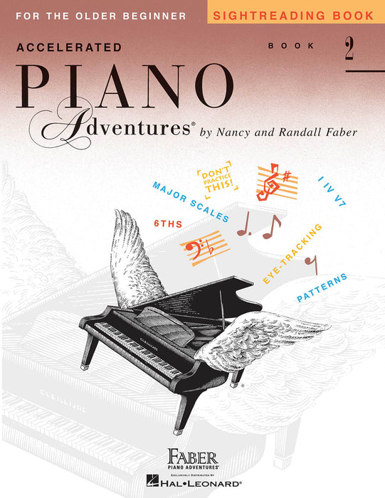 ACCELERATED PIANO ADVENTURES SIGHTREADING BK 2