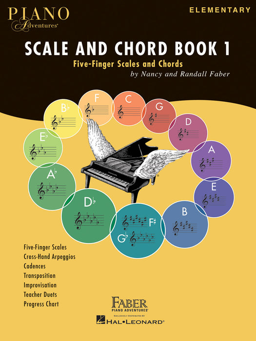 PIANO ADVENTURES SCALE AND CHORD BK1 FF PIANO