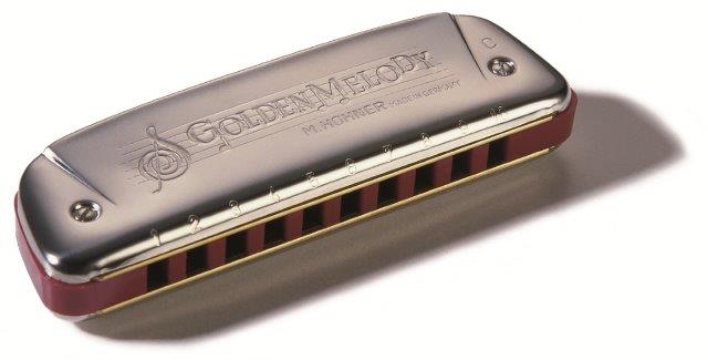 HOHNER GOLDEN MELODY HARMONICA LARGE PACK E