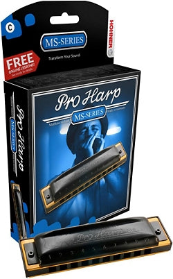 HOHNER PRO HARP HARMONICA LARGE PACK Eb