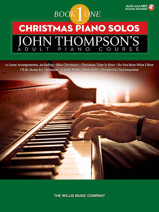 CHRISTMAS PIANO SOLOS JOHN THOMPSONS ADULT BK 1