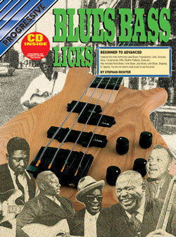 Progressive Blues Bass Licks Book/CD