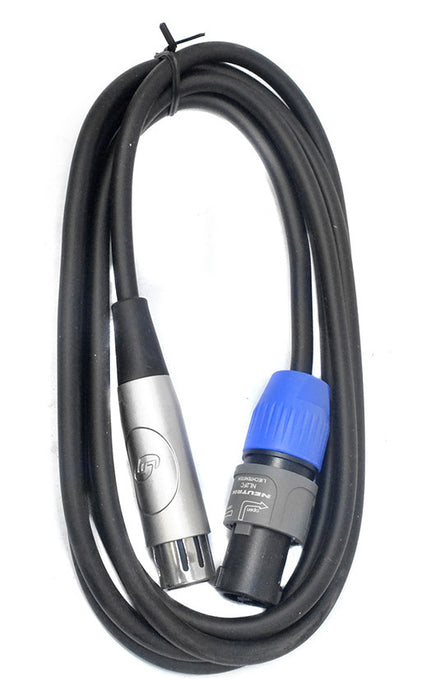 Leem 1ft Speaker Cable (Speakon Female - XLR Female)