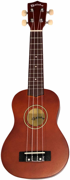 KEALOHA UKULELE W/BAG-NATURAL TUS1000NT