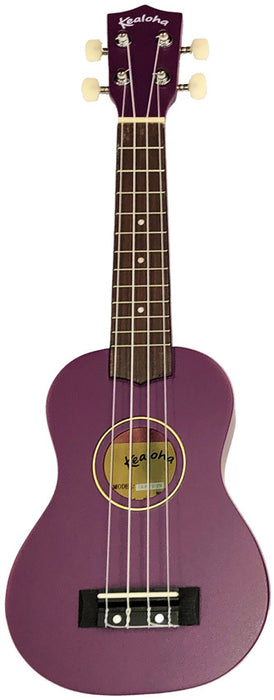 KEALOHA UKULELE W/BAG - PURPLE TUS1000PUR