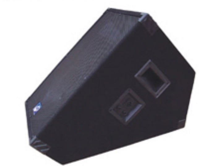 LEEM 250 WATT WEDGE SPEAKER CABINET 15 INCH 2 WAY