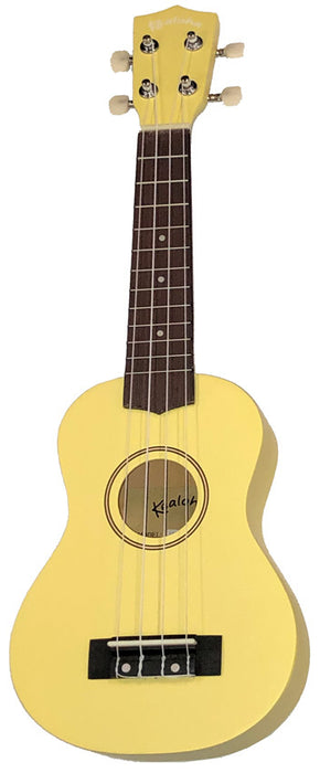 KEALOHA UKULELE W/BAG-YELLOW TUS1000YL