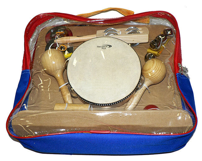 Percussion Plus 9-Piece Percussion Set in Carry Bag