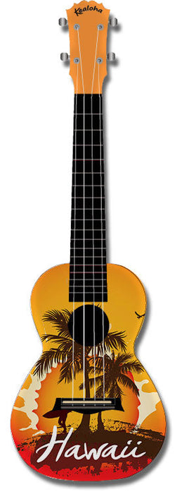 CONCERT UKULELE HAWAII SUNSET