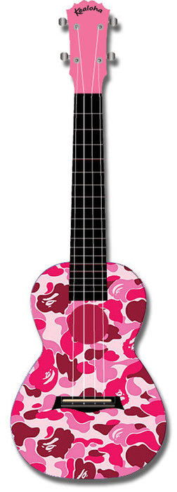 KEALOHA CONCERT UKULELE PINK PETALS