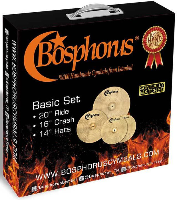 Bosphorus Basic Cymbal Box Set - 14/16/20