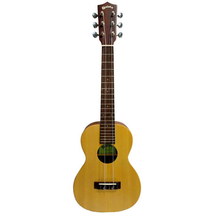 Kealoha KS-Series 6-String Tenor Ukulele with Solid Spruce Top in Natural Matt Finish