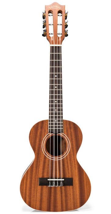 Lanikai Mahogany Series 6-String Tenor Ukulele in Natural Satin Finish with Lanikai Standard Gig Bag