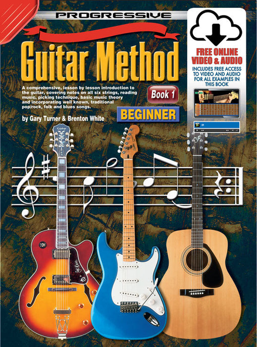 Progressive Guitar Method 1 Book/Online Video &