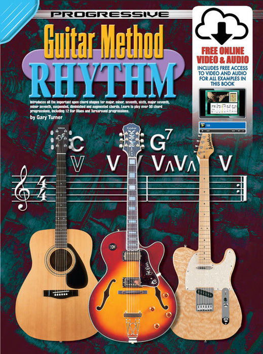 Progressive Guitar Method Rhythm Book/Online Video & Audio