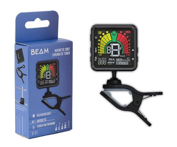BEAM CLIP-ON RECHARGEABLE METRONOME/TUNER