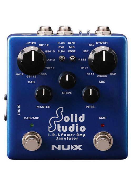 NU-X Verdugo Series Solid Studio IR & Power Amp Simulator