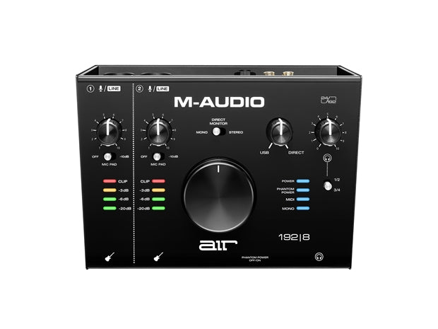 AIR192 | 8: 2-In 4-Out 24/192 I|O MIDI USB