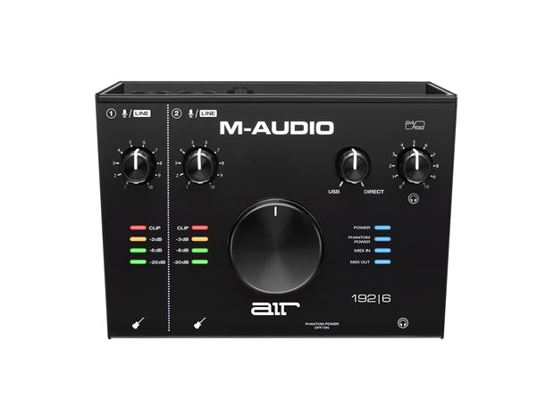 AIR192 | 6: 2-In 2-Out 24/192 MIDI I|O USB