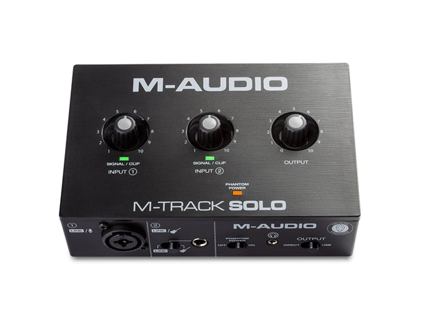 M-Track Solo: 1 Mic Pre 1 Inst I|O USB Interface