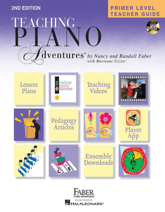 PRIMER LEVEL TEACHER GUIDE PIANO ADVENTURES 2ND