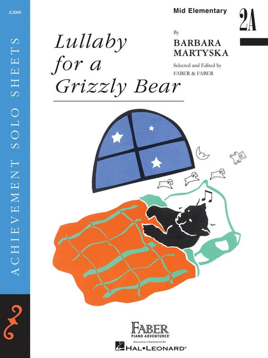 LULLABY FOR A GRIZZLY BEAR LVL 2A PIANO SOLO