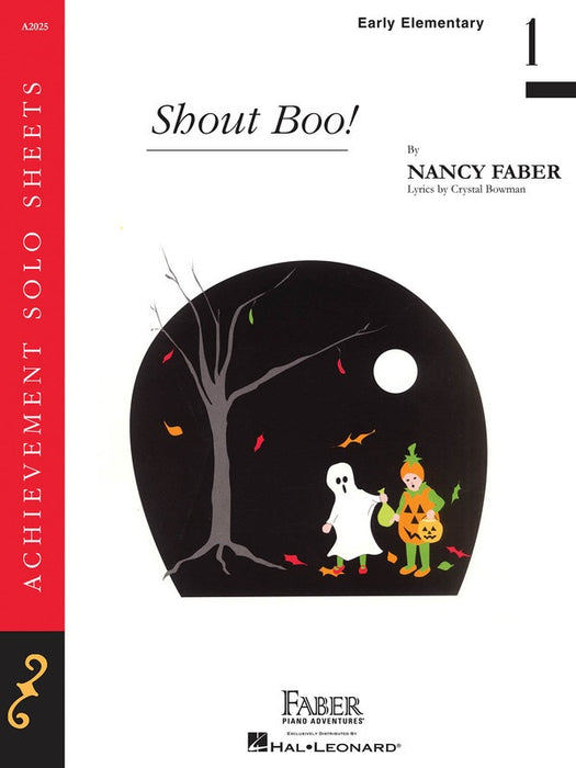 SHOUT BOO! EARLY ELEMENTARY PIANO SOLO