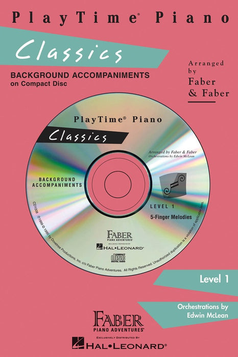 PLAYTIME PIANO CLASSICS LEVEL 1 CD