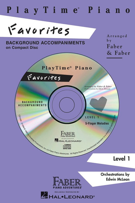 PLAYTIME PIANO FAVOURITES LEVEL 1 CD