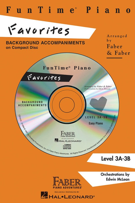 FUNTIME PIANO FAVOURITES LEVEL 3A-3B CD