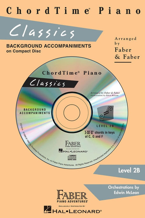 CHORDTIME PIANO CLASSICS LEVEL 2B CD