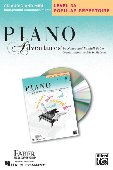 PIANO ADVENTURES POP REPERTOIRE BK 3A CD