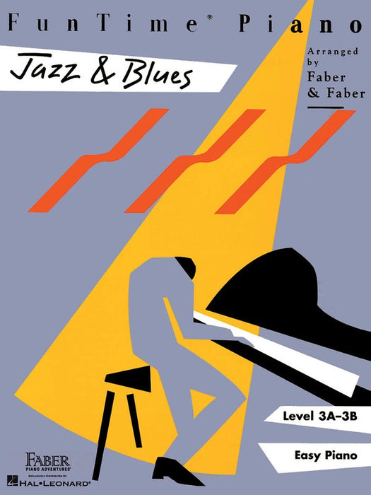 FUNTIME PIANO JAZZ AND BLUES LEVEL 3A-3B