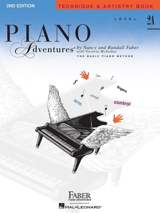 PIANO ADVENTURES TECHNIQUE ARTISTRY BK 2A