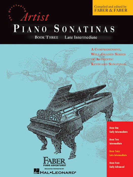 DEVELOPING ARTIST PIANO SONATINAS BK 3