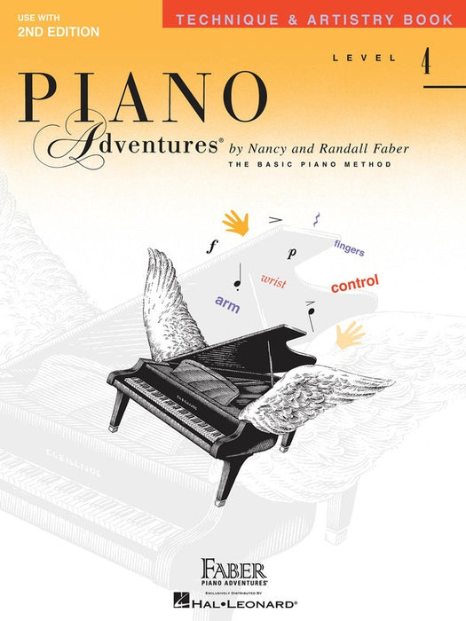 PIANO ADVENTURES TECHNIQUE & ARTISTRY BK 4