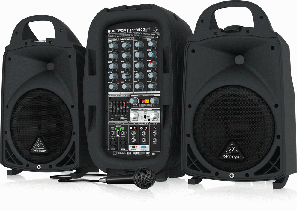 BEHRINGER EUROPORT PPA500BT COMPACT PA SYSTEM