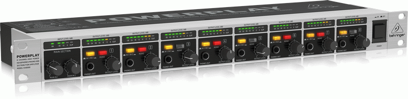 BEHRINGER POWERPLAY PRO-8 HA8000 AMPLIFIER