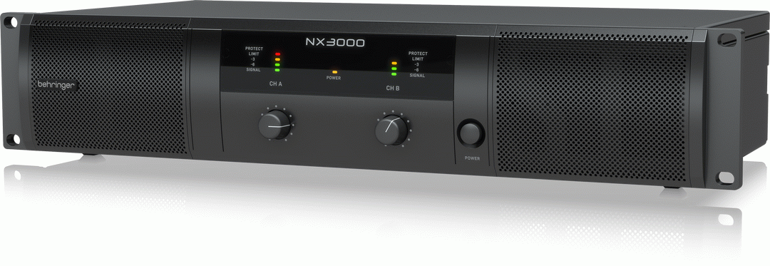 BEHRINGER NX3000 POWER AMPLIFIER W/SMARTSENSE