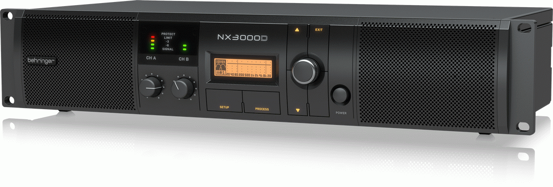 BEHRINGER NX3000D POWER AMPLIFIER WITH SMARTSENS