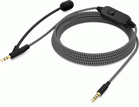 BEHRINGER BC12 HEADPHONE CABLE W/ MIC AND CONTRO