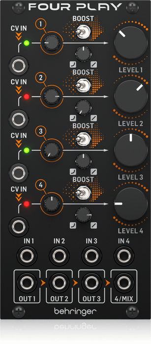 BEHRINGER FOUR PLAY QUAD VOLT MODULE