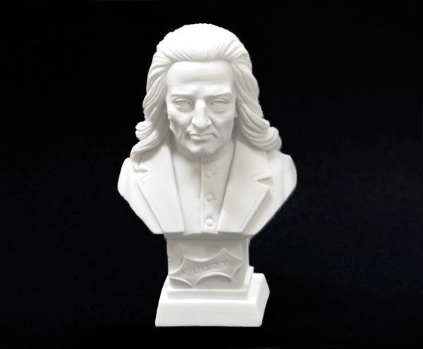 11CM COMPOSER BUST LISZT CRUSHED MARBLE