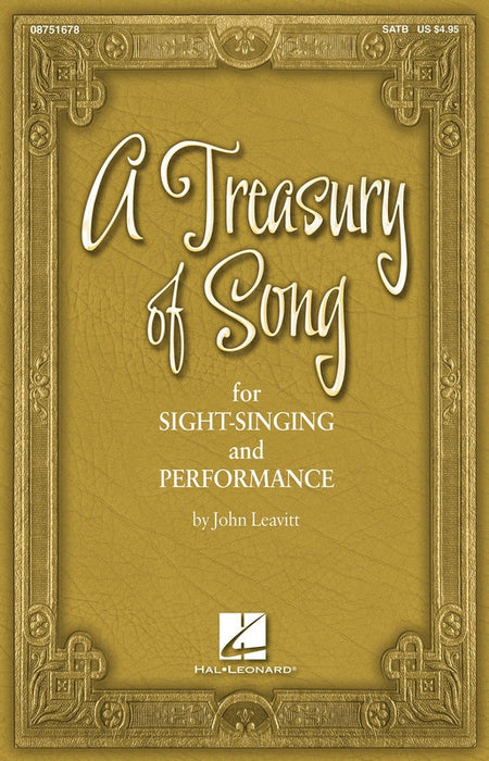TREASURY OF SONG FOR SIGHT-SINGING & PERFORMANCE
