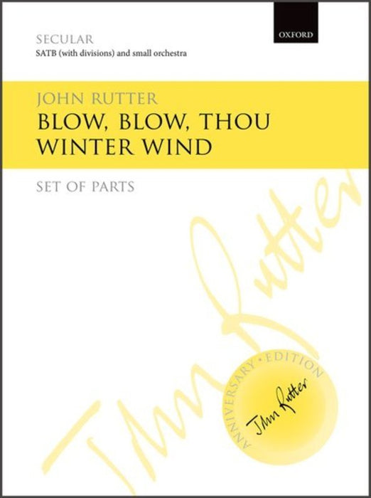BLOW BLOW THOU WINTER WIND PARTS