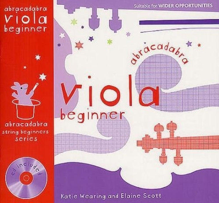 ABRACADABRA VIOLA BEGINNER BK/CD