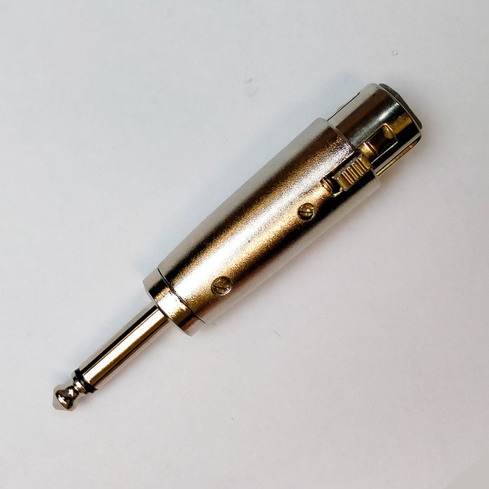 LEEM F XLR - 1/4 INCH MONO ADAPTOR